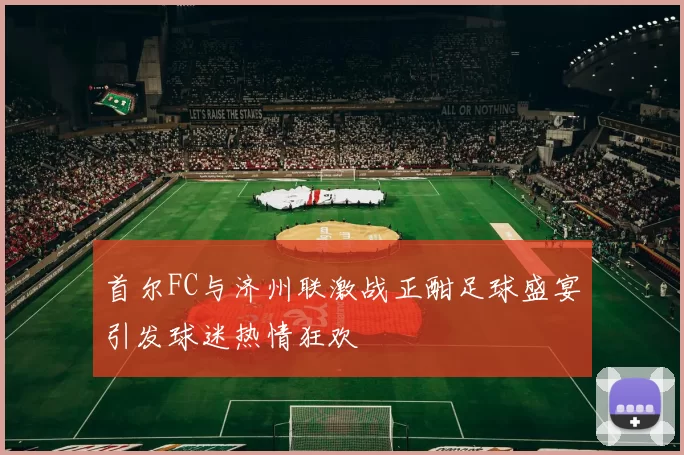 首尔FC与济州联激战正酣足球盛宴引发球迷热情狂欢
