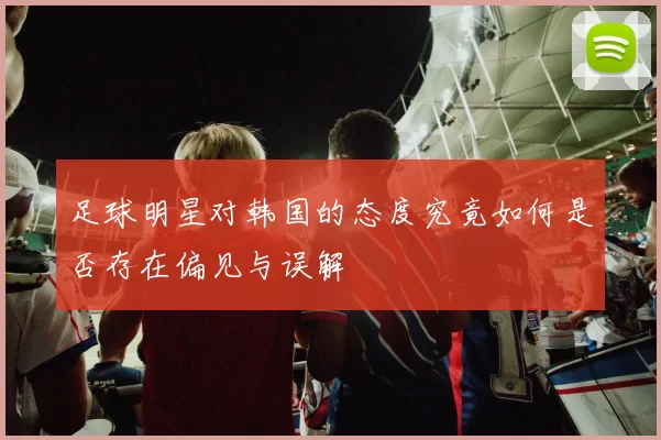 足球明星对韩国的态度究竟如何是否存在偏见与误解